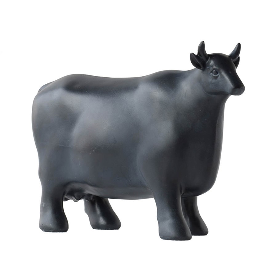 Фигурка Glasar корова 31x12x22 см, цвет серо-синий - фото 2