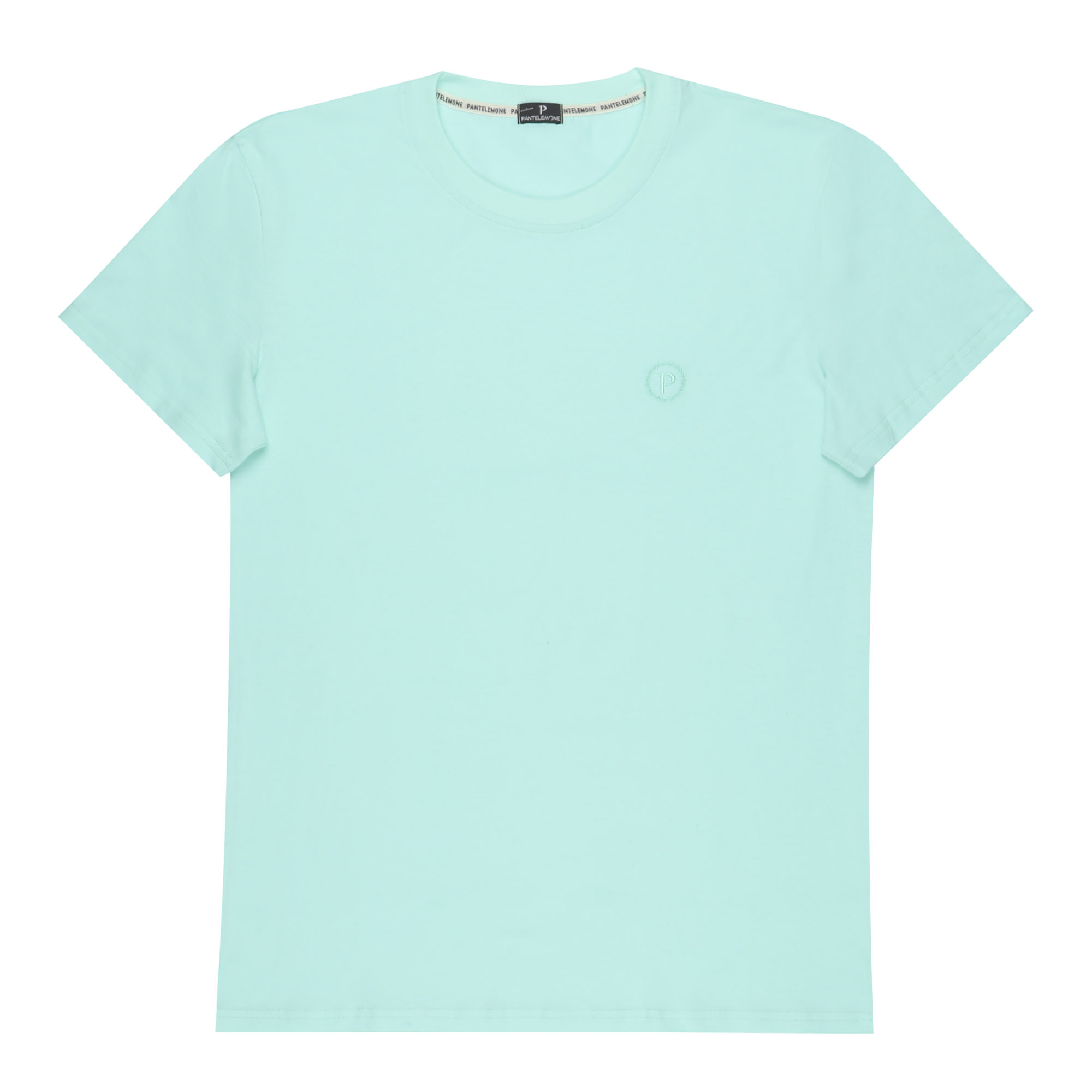 Мужская футболка Pantelemone MF-913 46 ментоловая, цвет ментоловый, размер 46 - фото 1