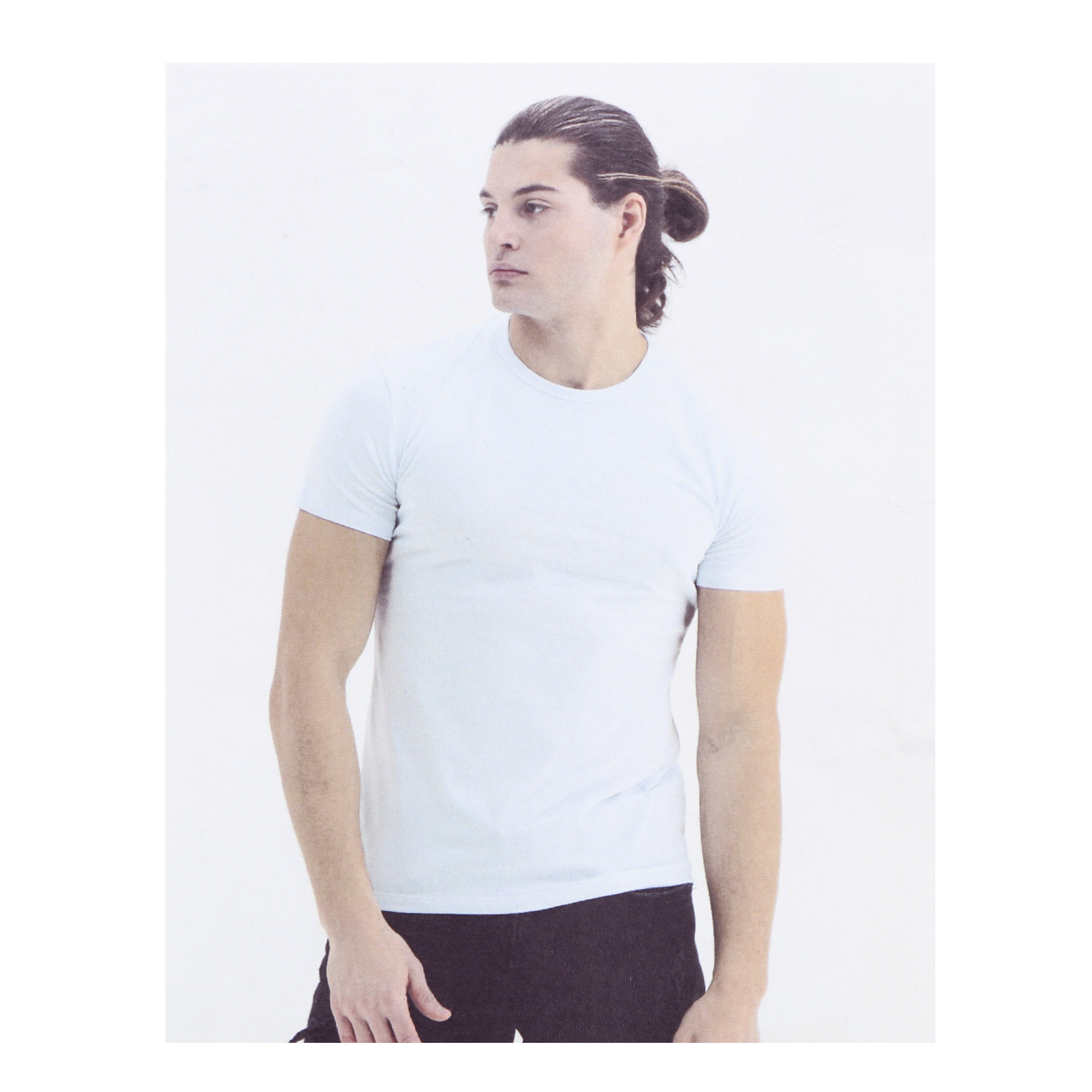 Мужская футболка Pantelemone MF-914 46 белая, цвет белый, размер 46 - фото 4