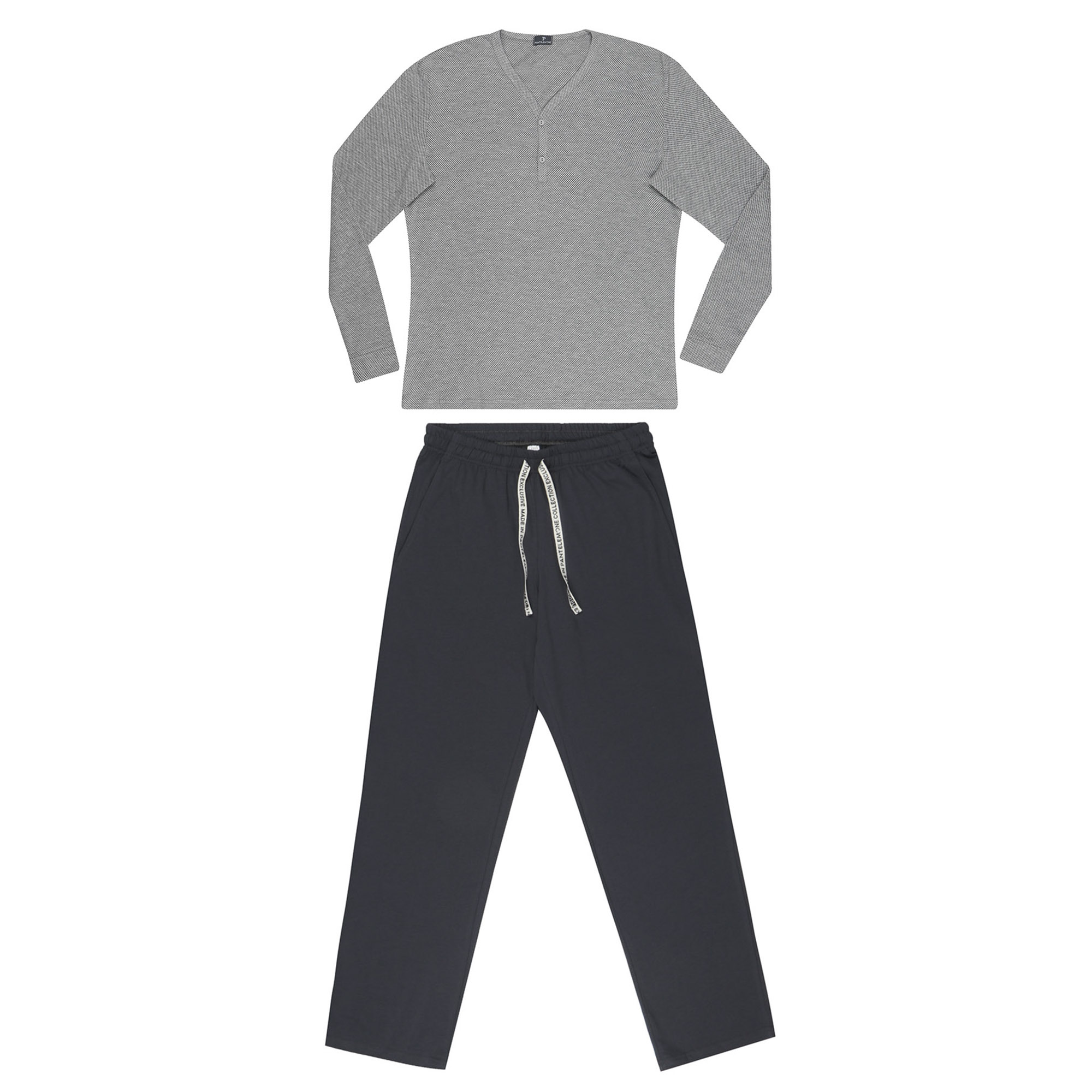 фото Домашний мужской комплект pantelemone со штанами 52 серый