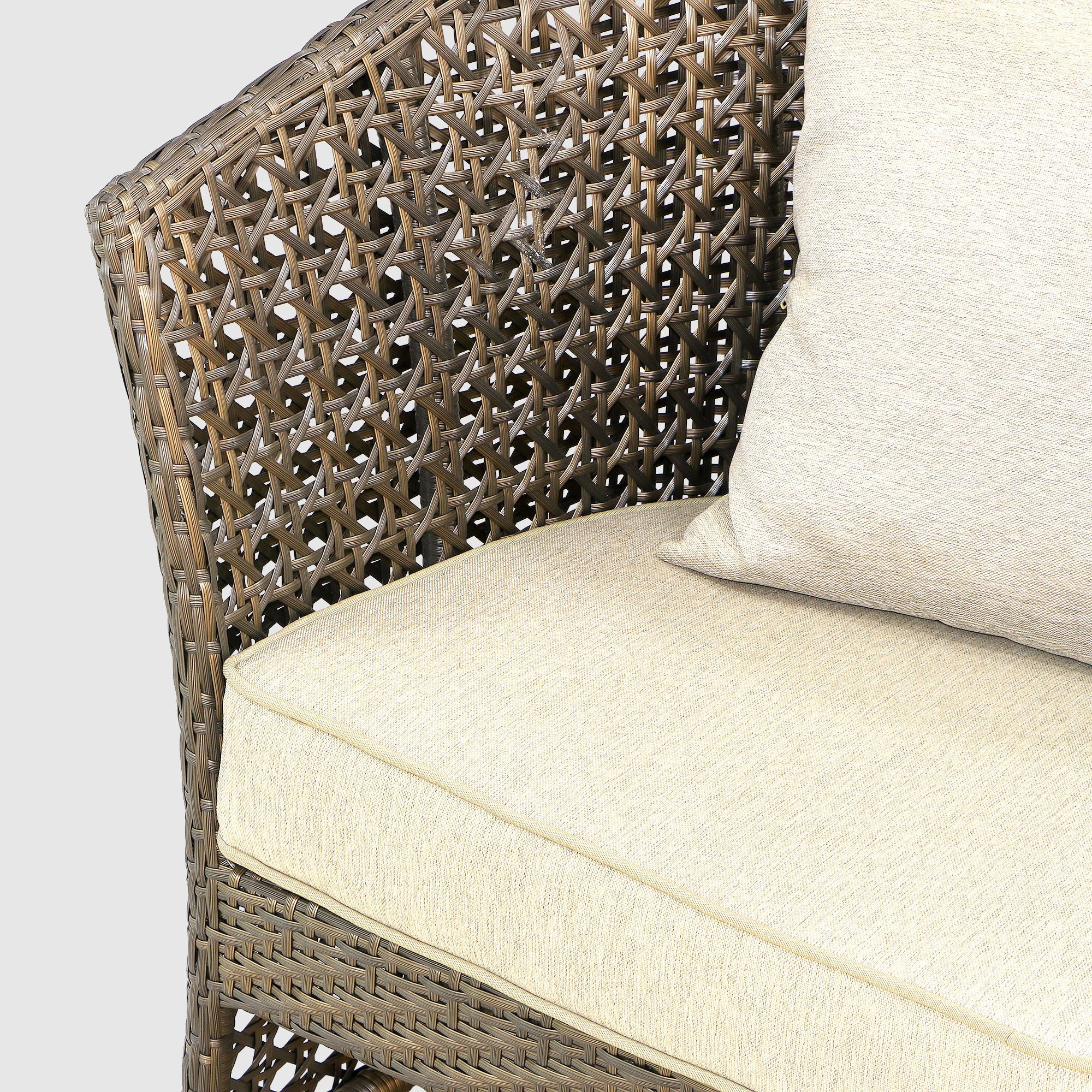 Комплект мебели Mavi rattan 015dk, цвет коричневый, размер 70х155х90 - фото 8