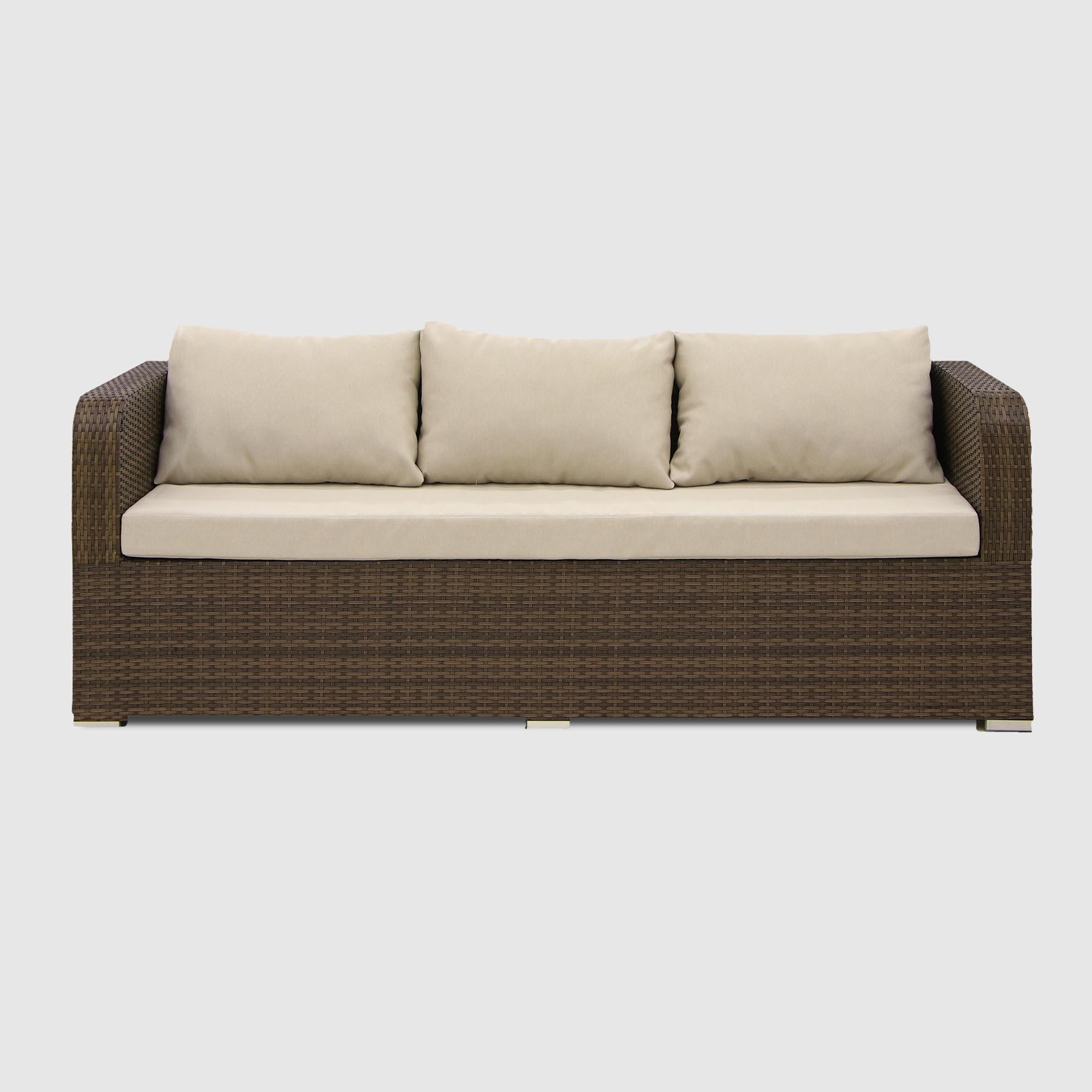 Комплект мебели Mavi rattan 13036lsh, цвет коричневый, размер 220х75х75 - фото 3