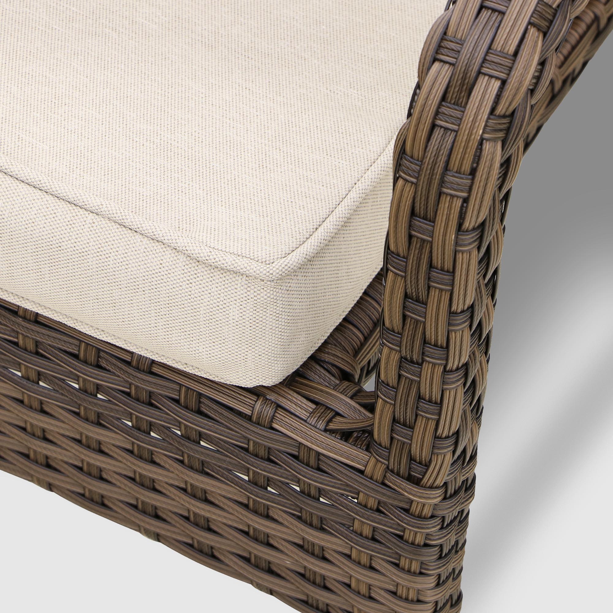 Комплект мебели Mavi rattan 13036lsh, цвет коричневый, размер 220х75х75 - фото 7