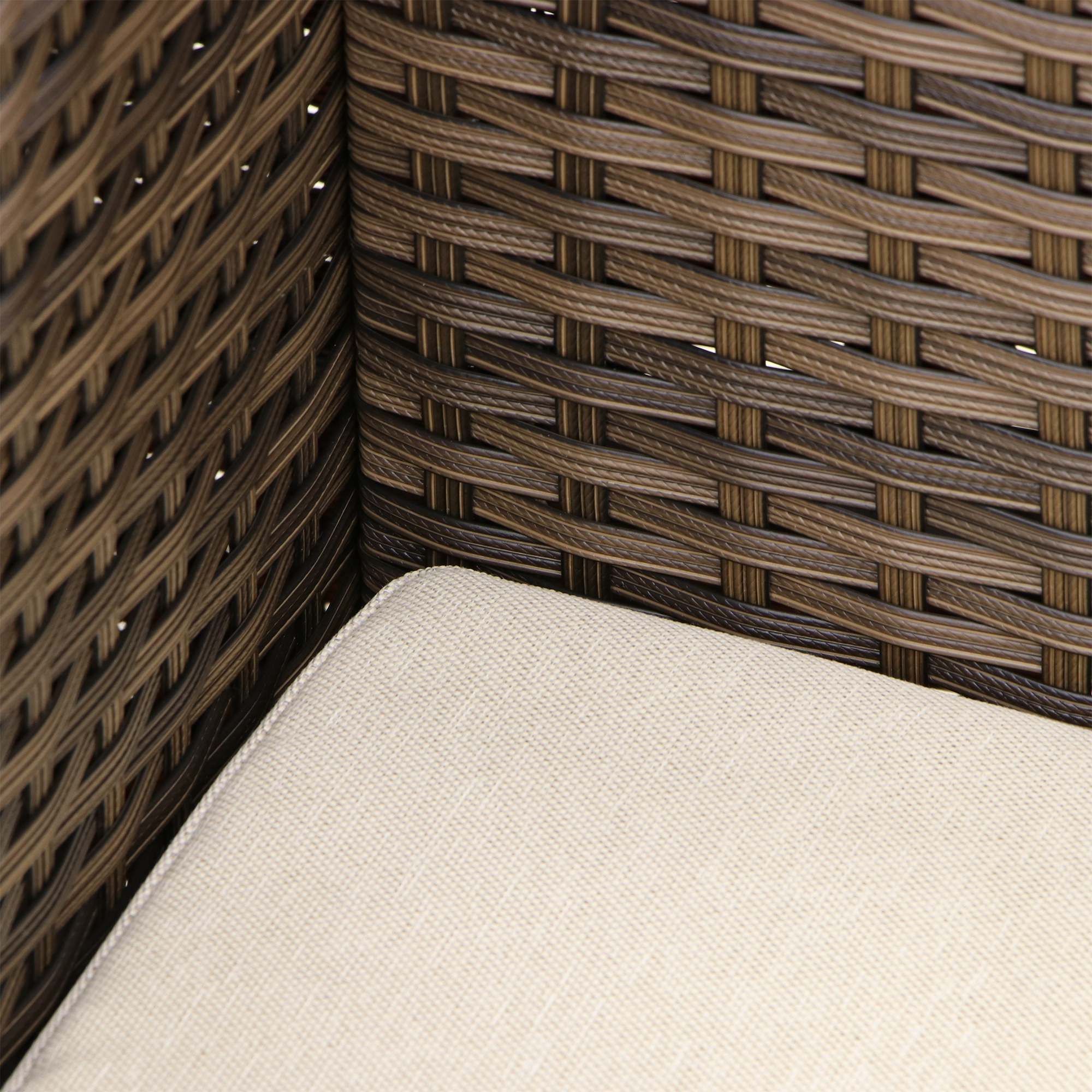 Комплект мебели Mavi rattan 13036lsh, цвет коричневый, размер 220х75х75 - фото 11