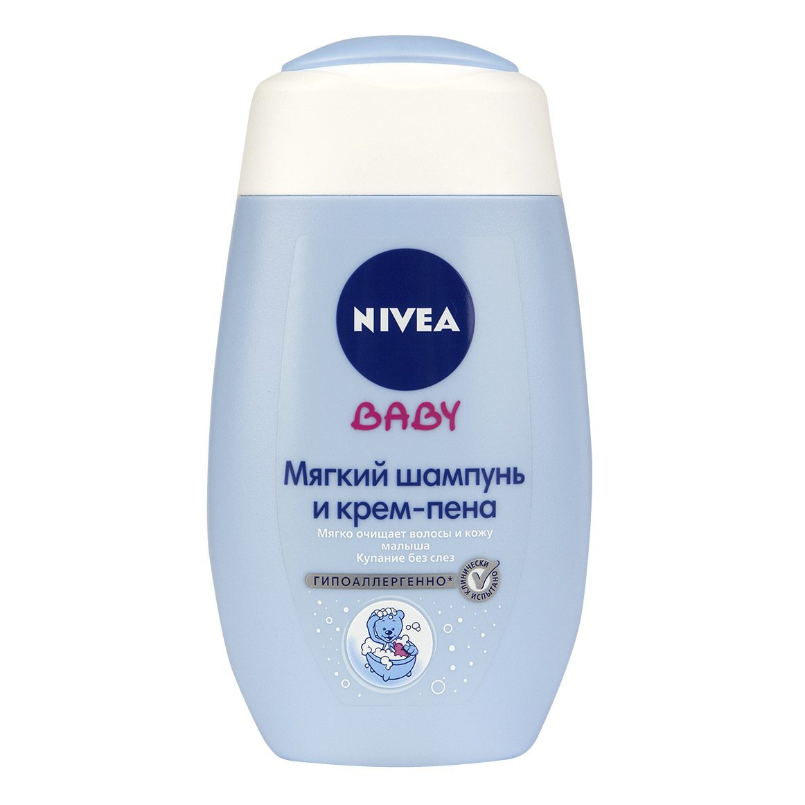 фото Шампунь и пена nivea baby 200 мл от 7 лет