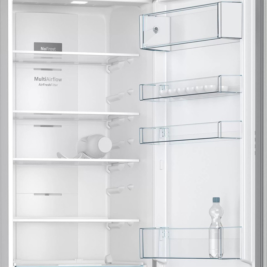 Холодильник Bosch KGN39VI25R, цвет серебристый - фото 2