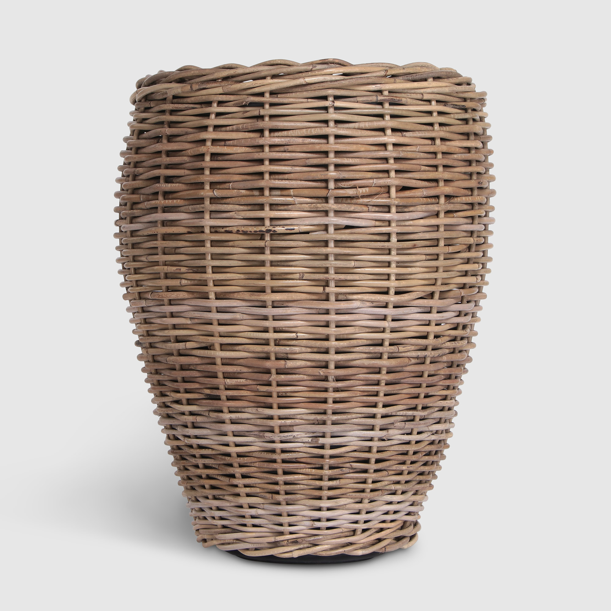 Напольное кашпо Van der leeden Drypot Vase серое 43х62 см