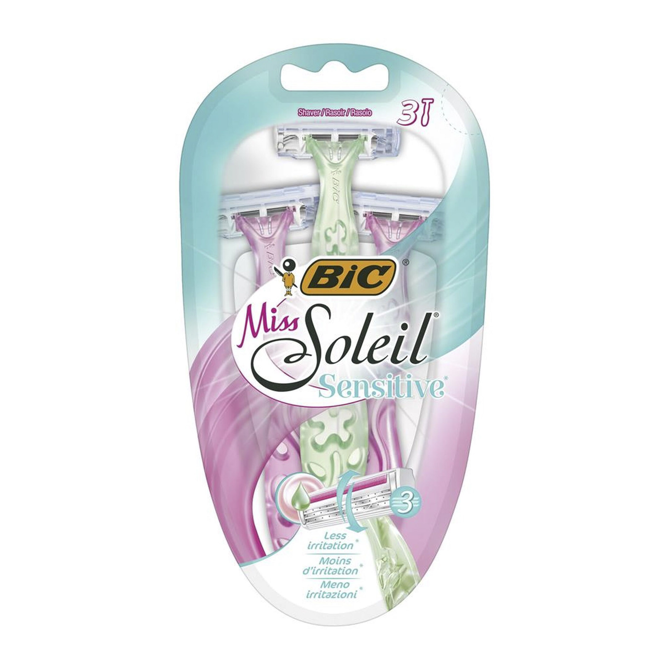 фото Бритвенный станок bic miss soleil sensitive 3 шт