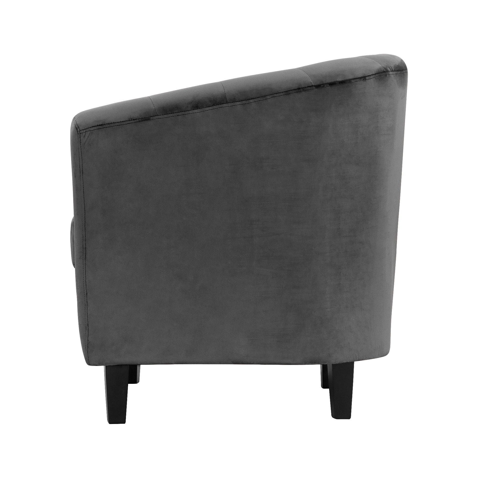 Кресло Shanshi Оливия серое 72x63x71cm, цвет серый - фото 3