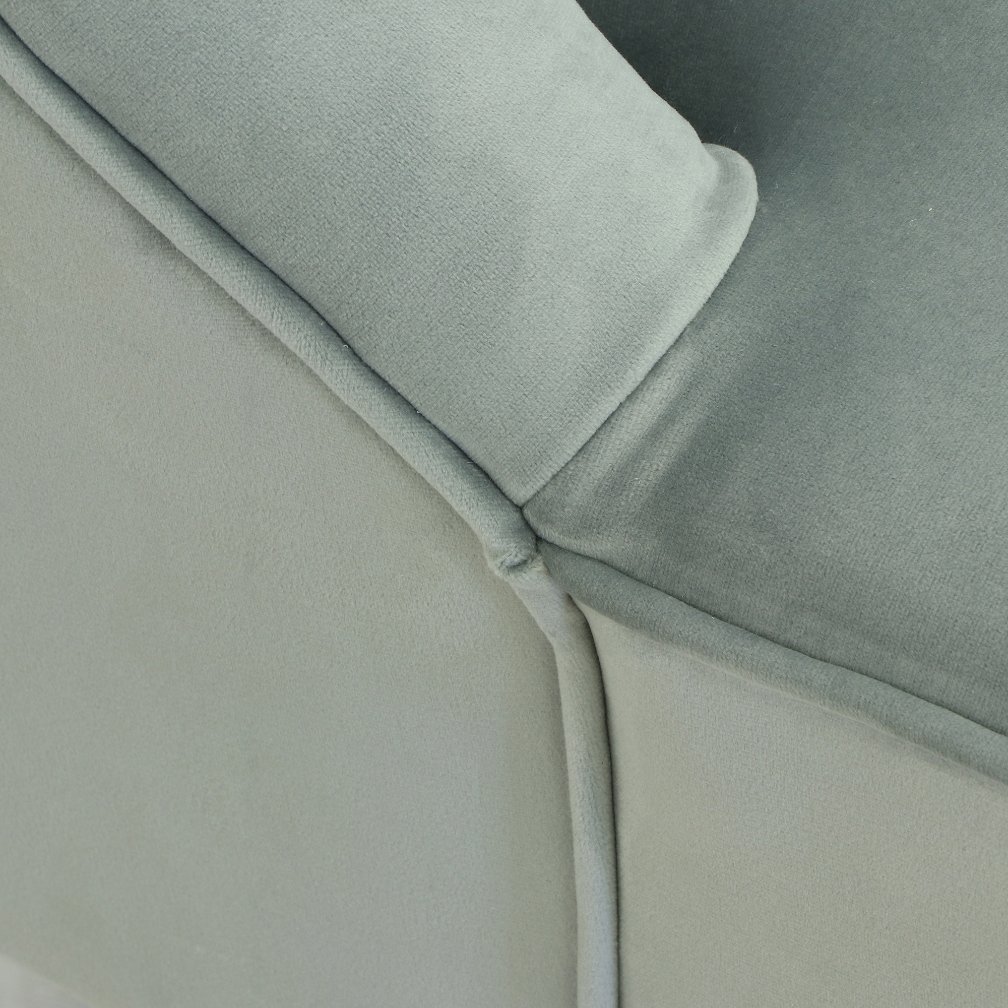 фото Кресло shanshi софи с подушкой серое 78х76х76см
