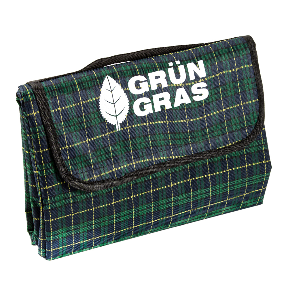 Коврик для пикника Grun gras 150x200см зеленая клетка