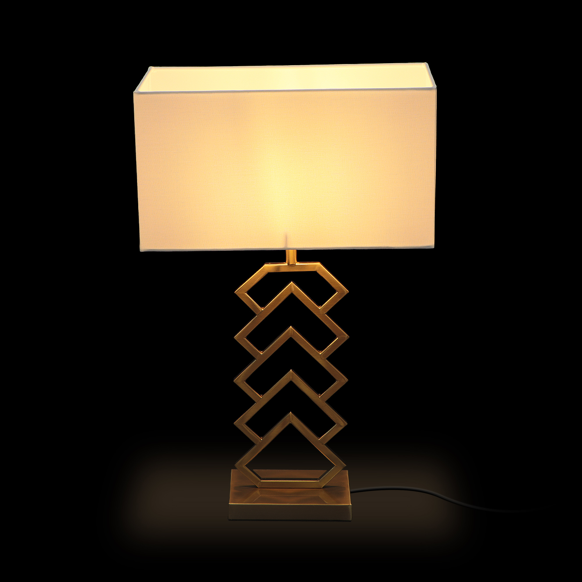 Лампа настольная Zoyi ZY-3514TL, цвет золотой - фото 2