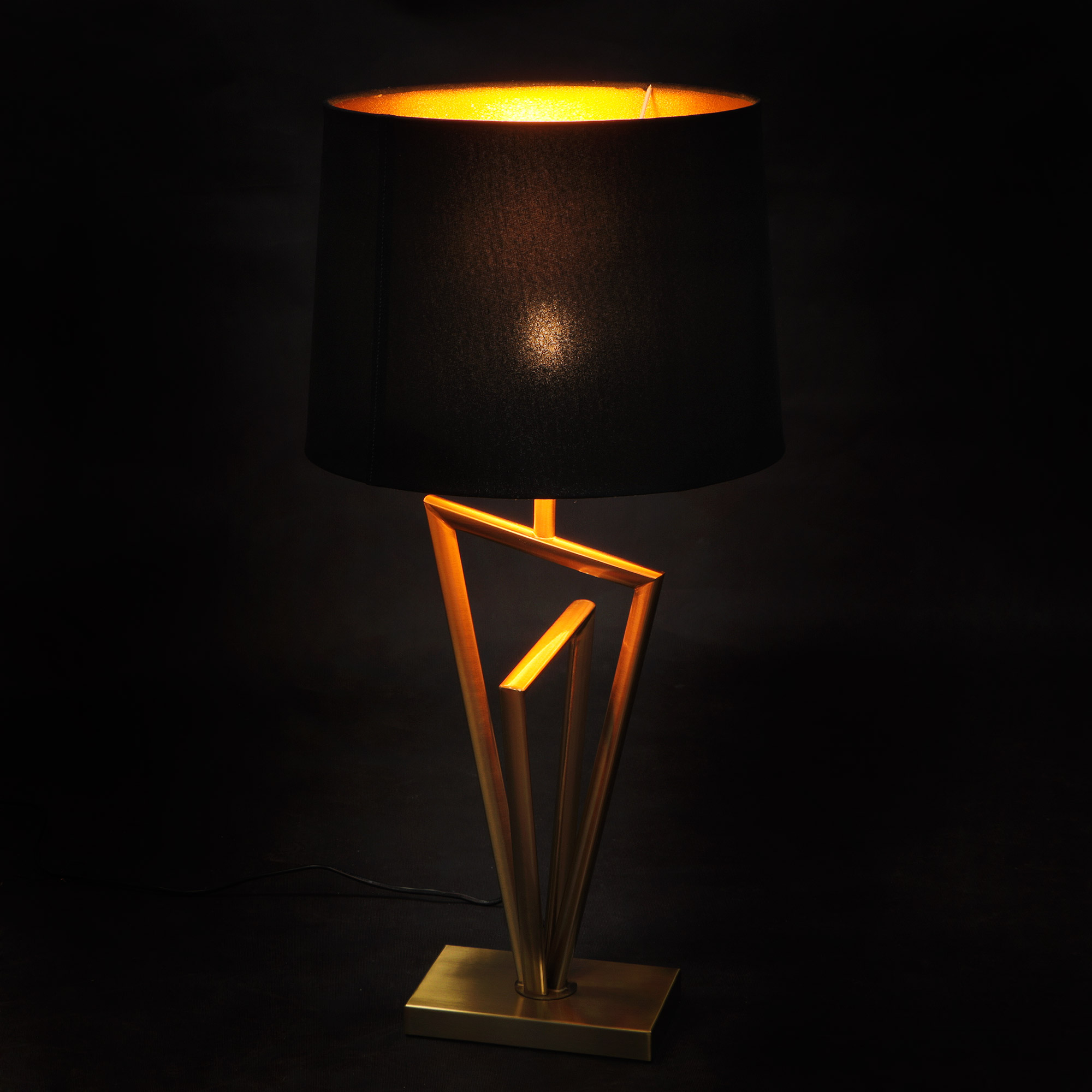 Лампа настольная Zoyi ZY-3559TL, цвет золотой - фото 2