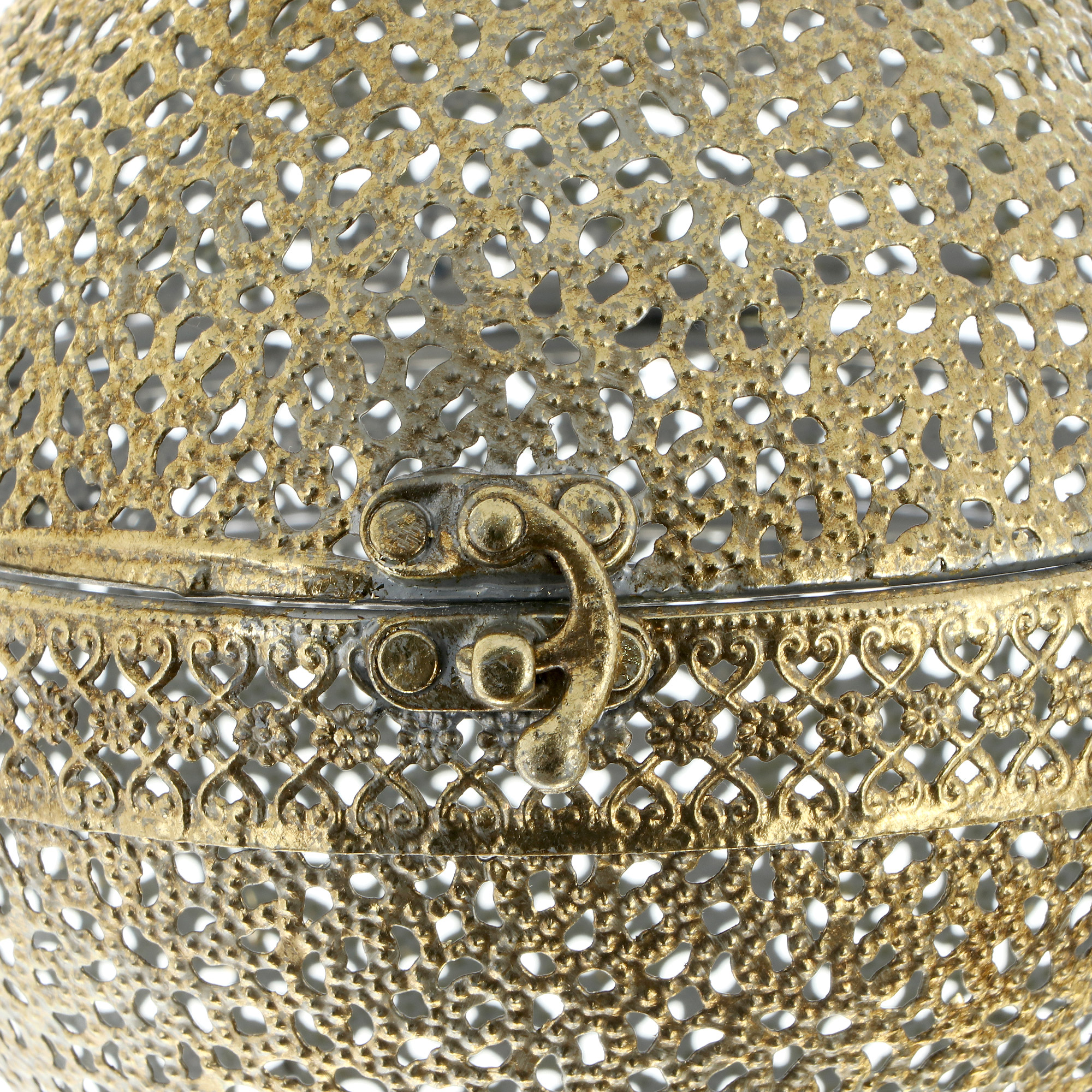 фото Фонарь декоративный oriental star золото антик 15х15х72 см