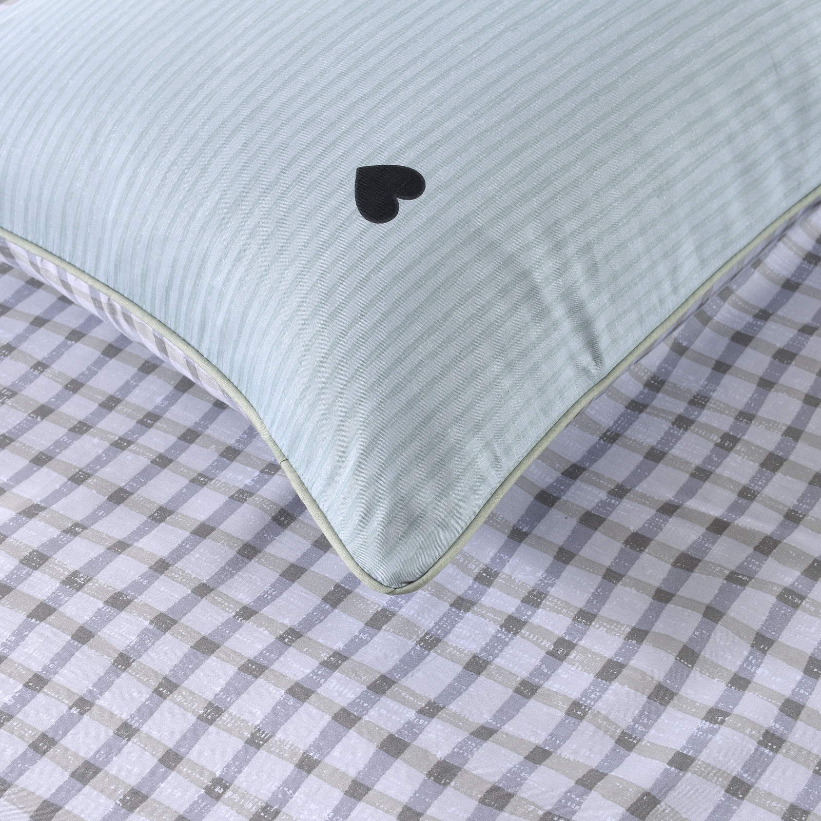 Комплект постельного белья Sofi De Marko Лайки изумруд 1.5 спальный (1.6-5334), цвет изумрудный, размер Полуторный - фото 8