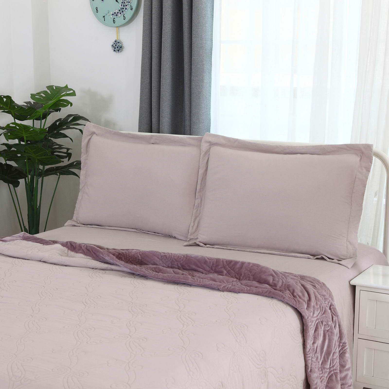 Комплект постельного белья с одеялом Sofi De Marko Тоскана Полуторный (1.6-КОМ-В6Т), цвет капучино, размер Полуторный - фото 7