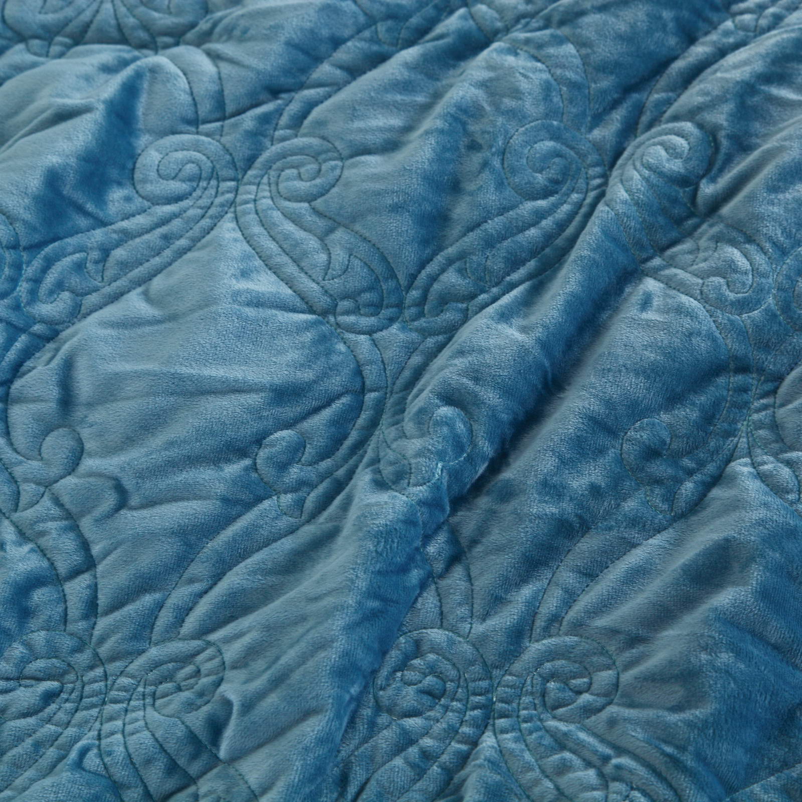 Комплект постельного белья с одеялами Sofi De Marko Тоскана Семейный (7Е-КОМ-В1Т), цвет серо-голубой, размер Семейный/дуэт - фото 3