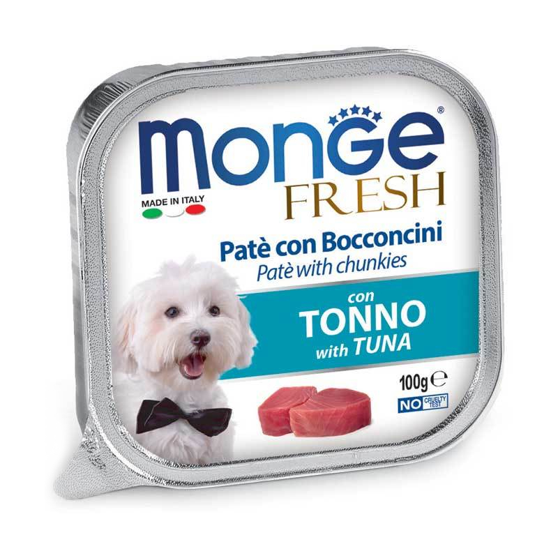 фото Корм для собак monge dog fresh тунец консервы 100 г