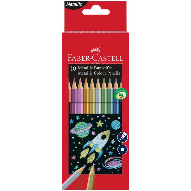 фото Карандаши цветные faber-castell 10 цветов