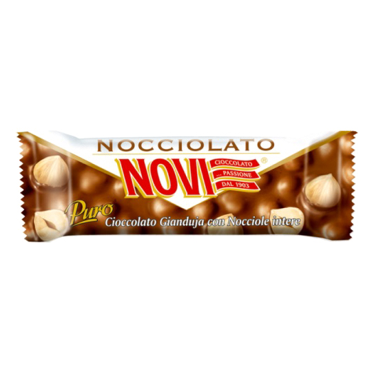 Шоколад молочный NOVI с лесным орехом 30 г