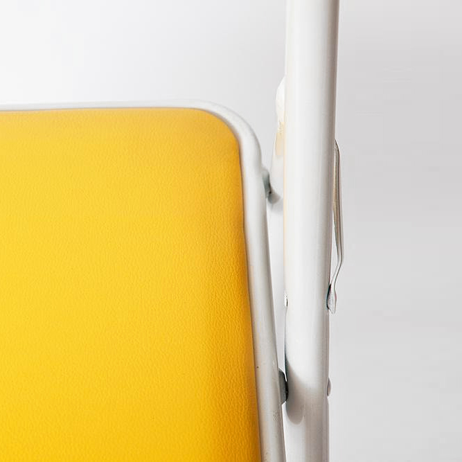 Стул складной SDM жёлтый, цвет белый - фото 4