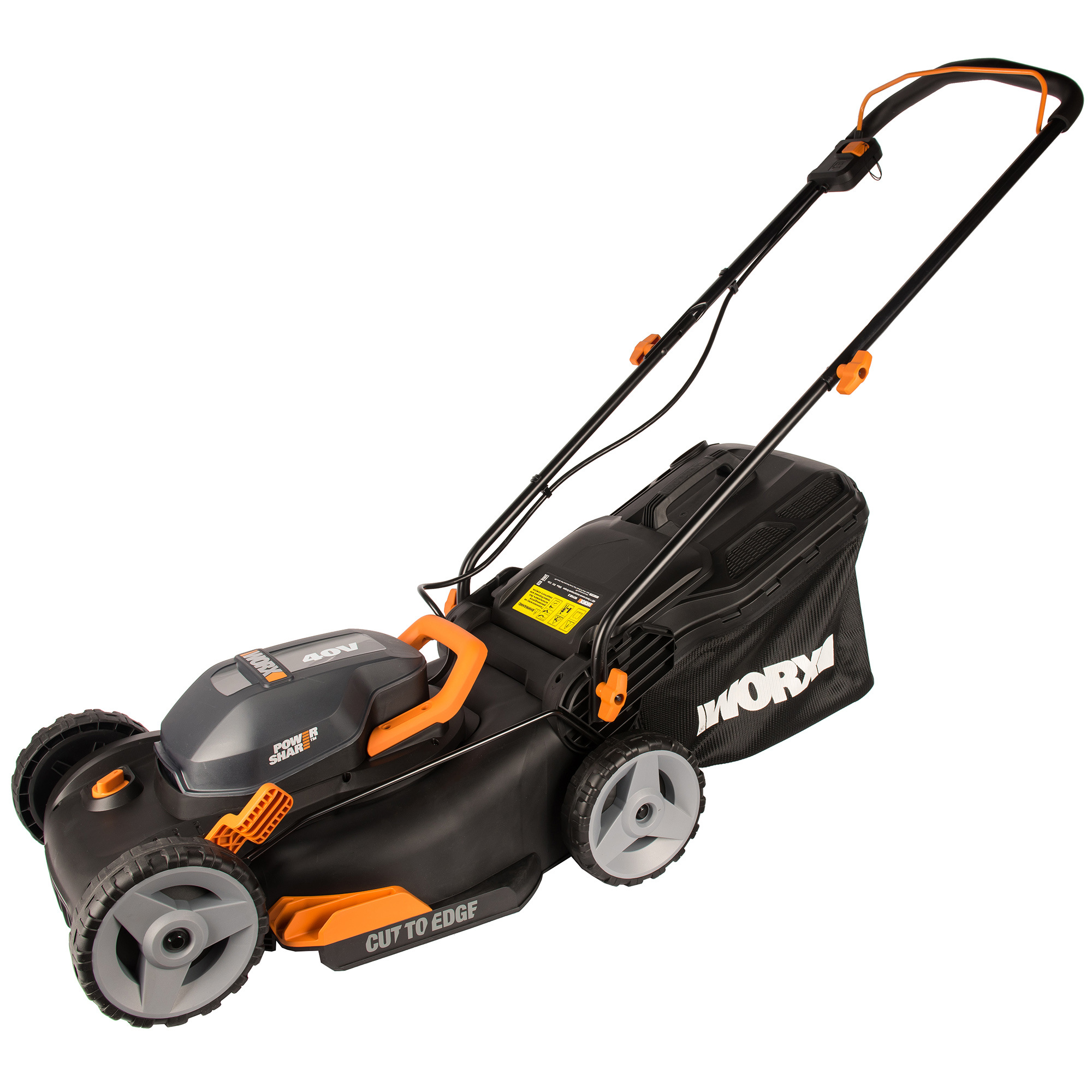 фото Газонокосилка worx wg743e.9 40v (без аб и зу)