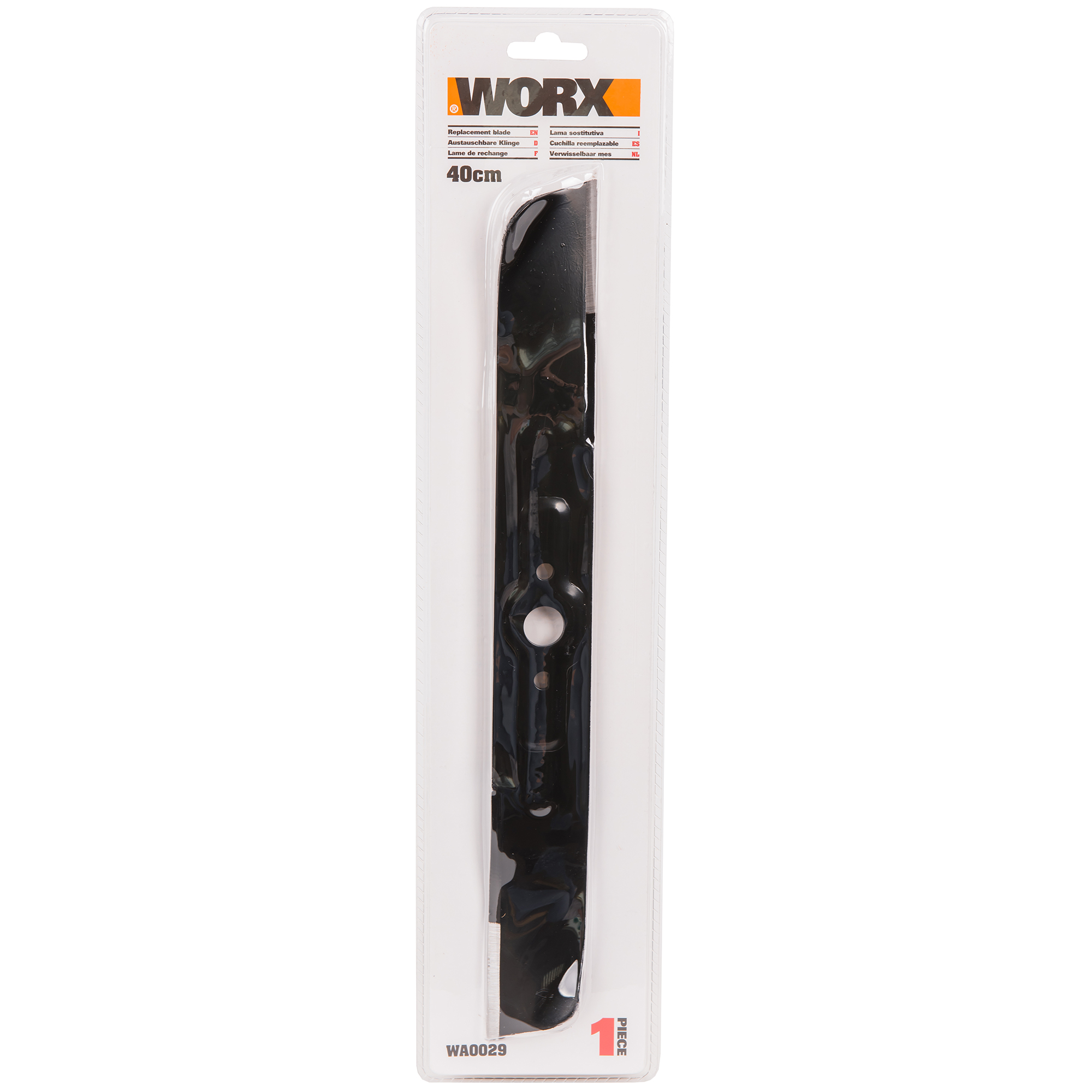 фото Нож для газонокосилки worx 40 см