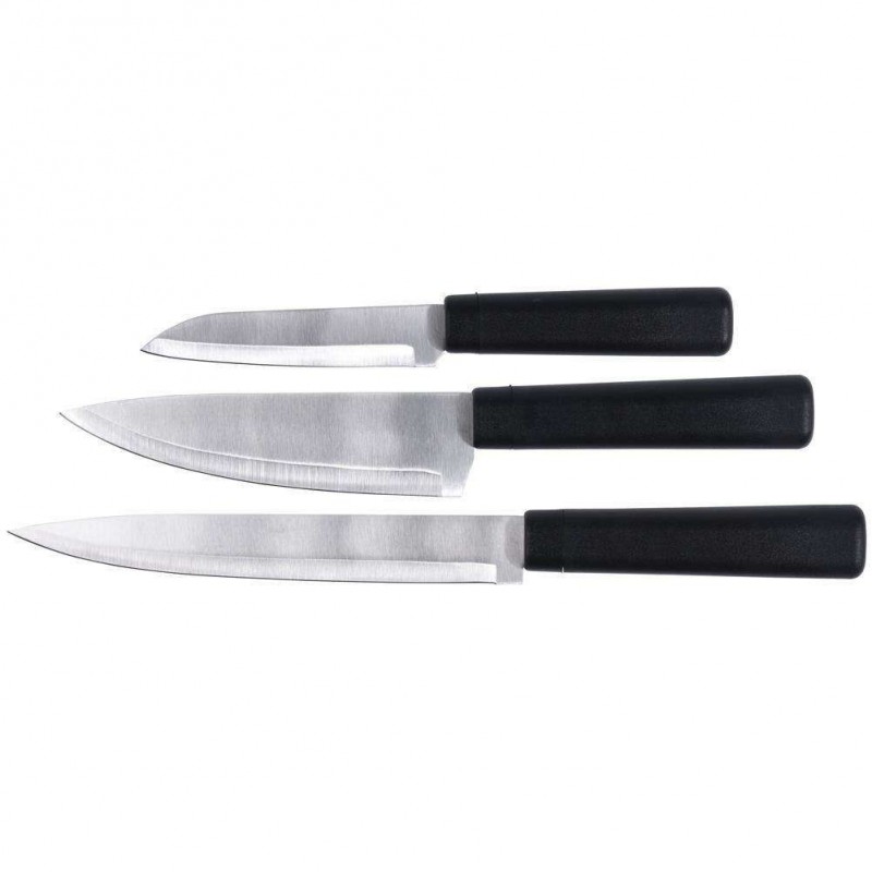 Набор ножей кухонных Koopman tableware 3 шт, цвет стальной - фото 3