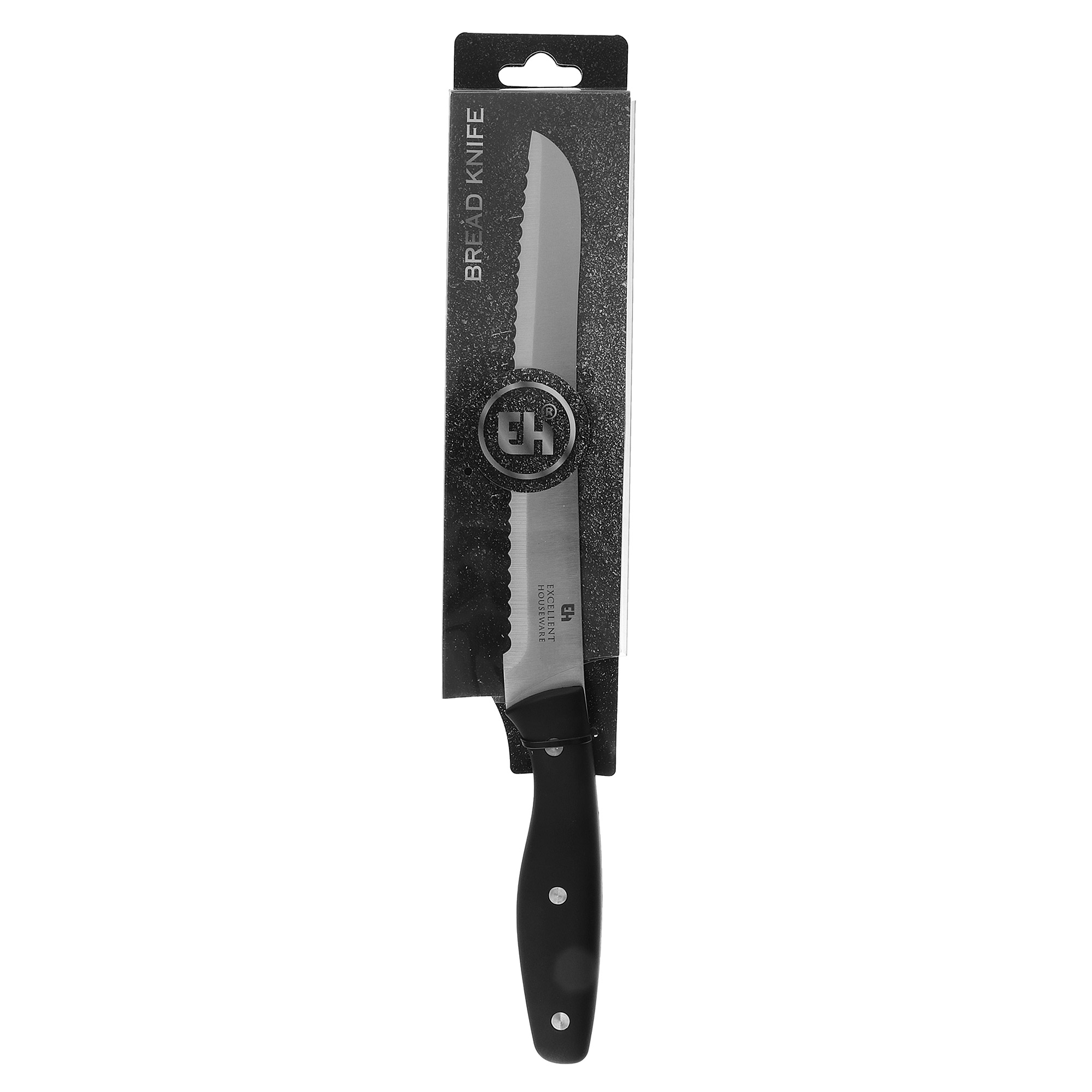 Нож для хлеба Koopman tableware 33 см, цвет серебристый - фото 3