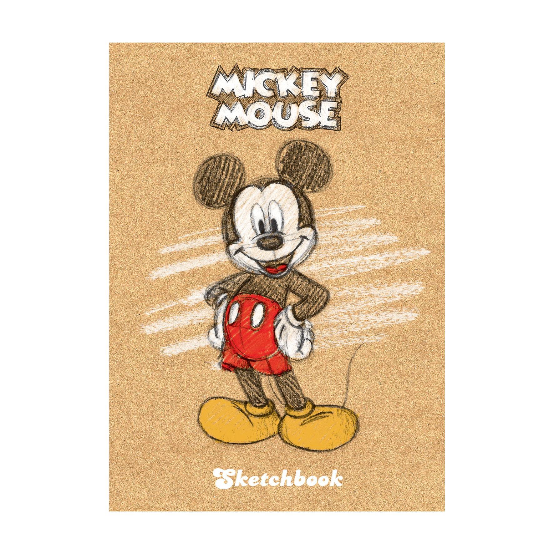 

Бизнес-блокнот Hatber SketchBook Микки Маус 80 л А6 без линовки