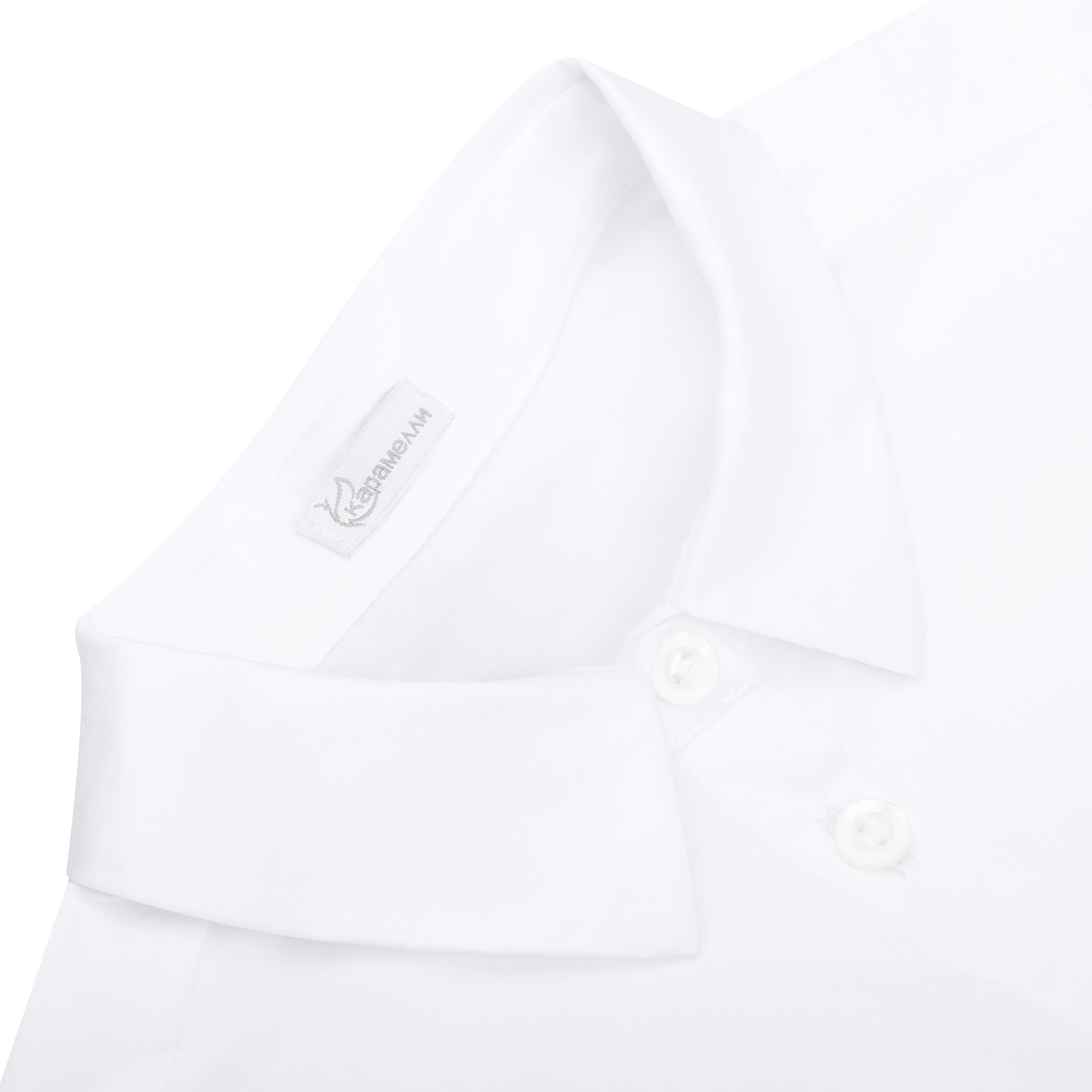 Блузка школьная КАРАМЕЛЛИ О74165 белая 122, цвет белый, размер 122 - фото 5