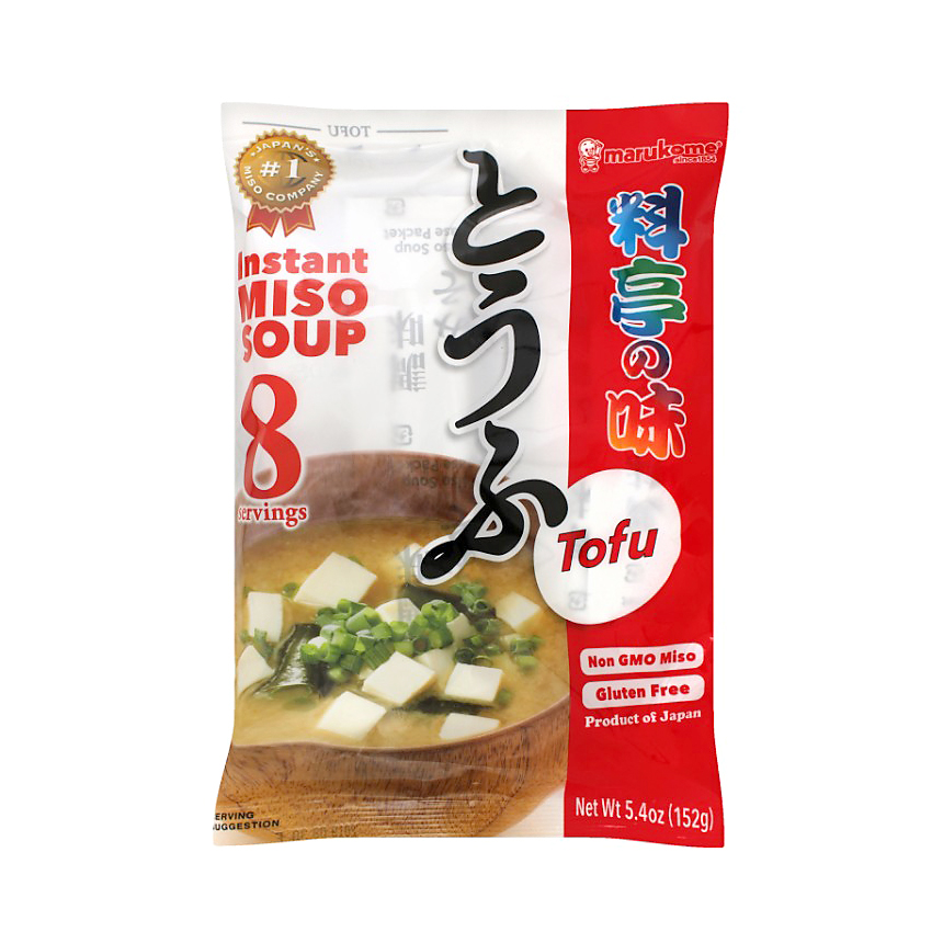 Мисо-суп быстрого приготовления Marukome Kokubu Tofu 8 порций 152 г