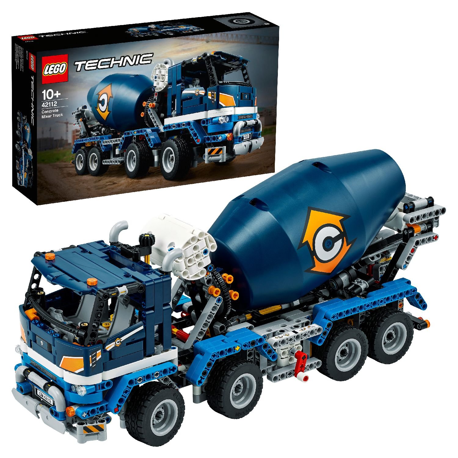 фото Конструктор lego technic бетономешалка 42112