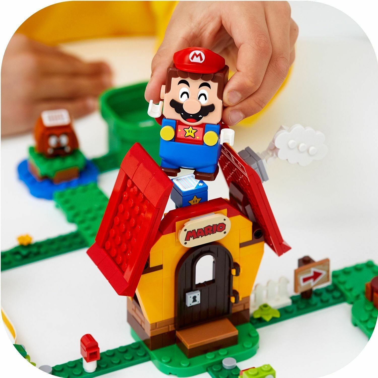 фото Дополнительный набор lego super mario дом марио и йоши 71367