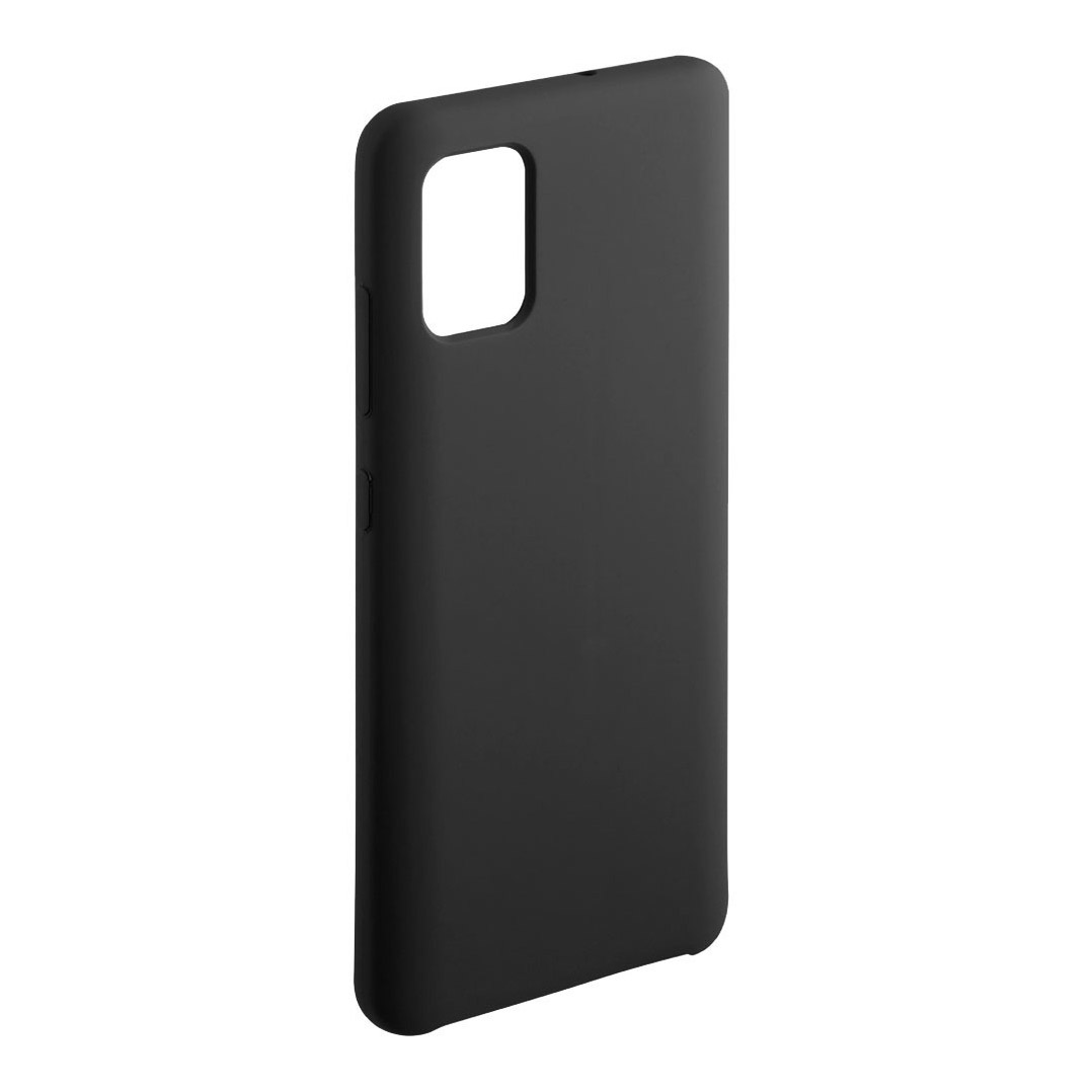 Чехол для смартфона Deppa Liquid Silicone Case для Samsung Galaxy A51, чёрный, цвет черный - фото 1