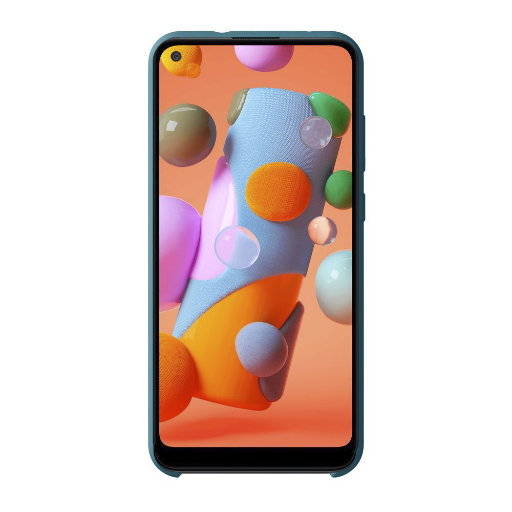 Чехол для смартфона Deppa Liquid Silicone для Samsung Galaxy A11 (2020), синий Galaxy A11 (2020) - фото 4