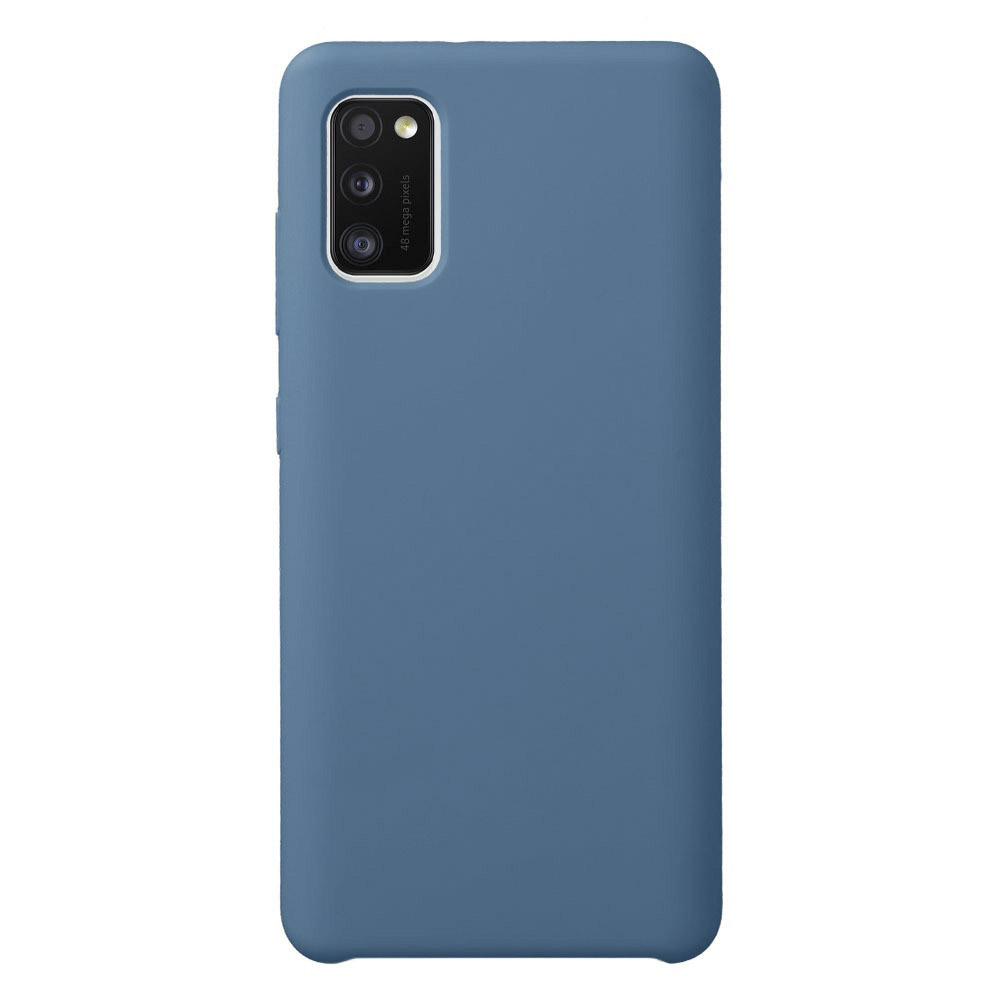 Чехол для смартфона Deppa Liquid Silicone для Samsung Galaxy A41 (2020) синий Galaxy A41 (2020) - фото 2