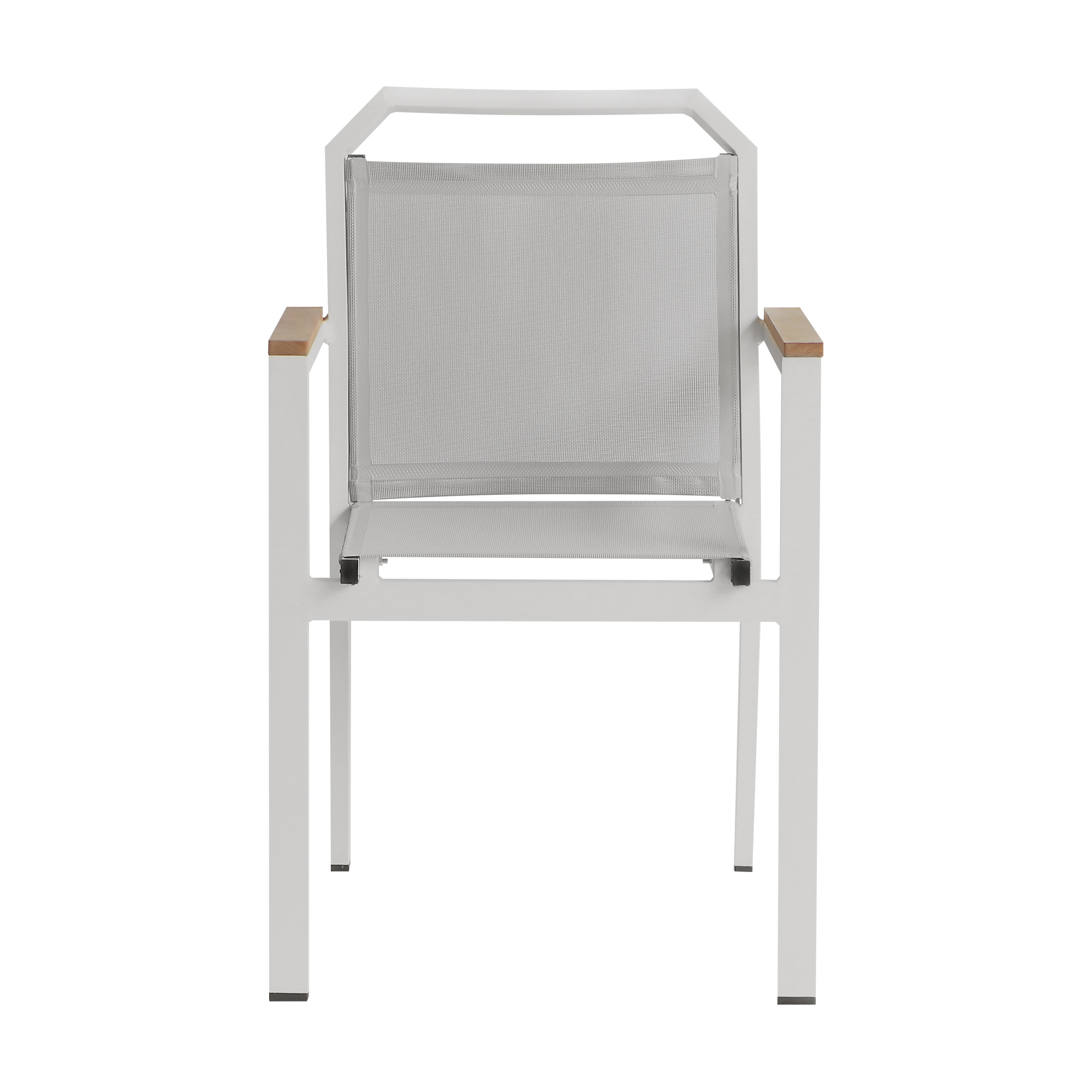 Комплект мебели Erinoz стол+6 кресел, цвет белый, размер 48х40х90 - фото 5