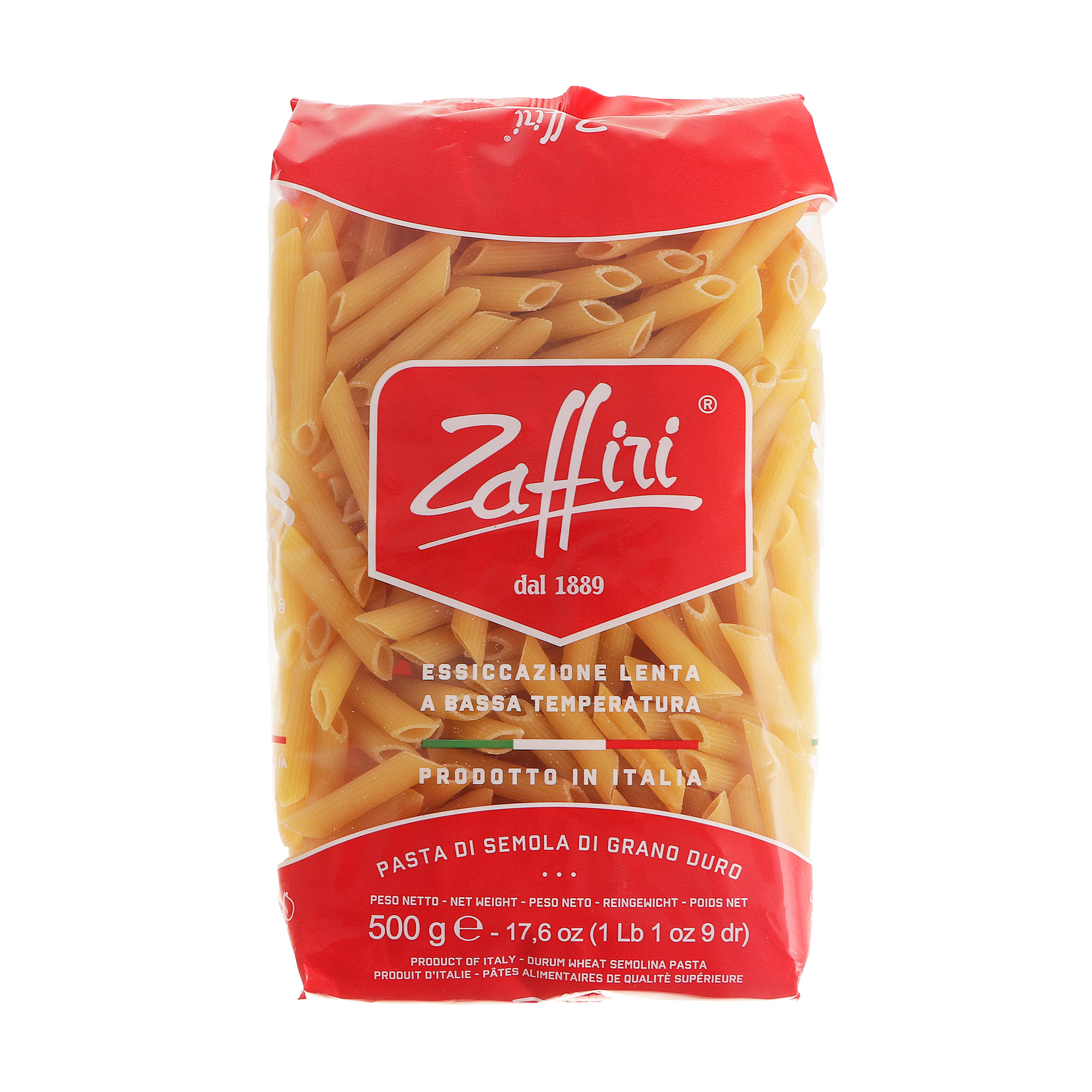 

Паста Zaffiri Penne Rigate 500 г