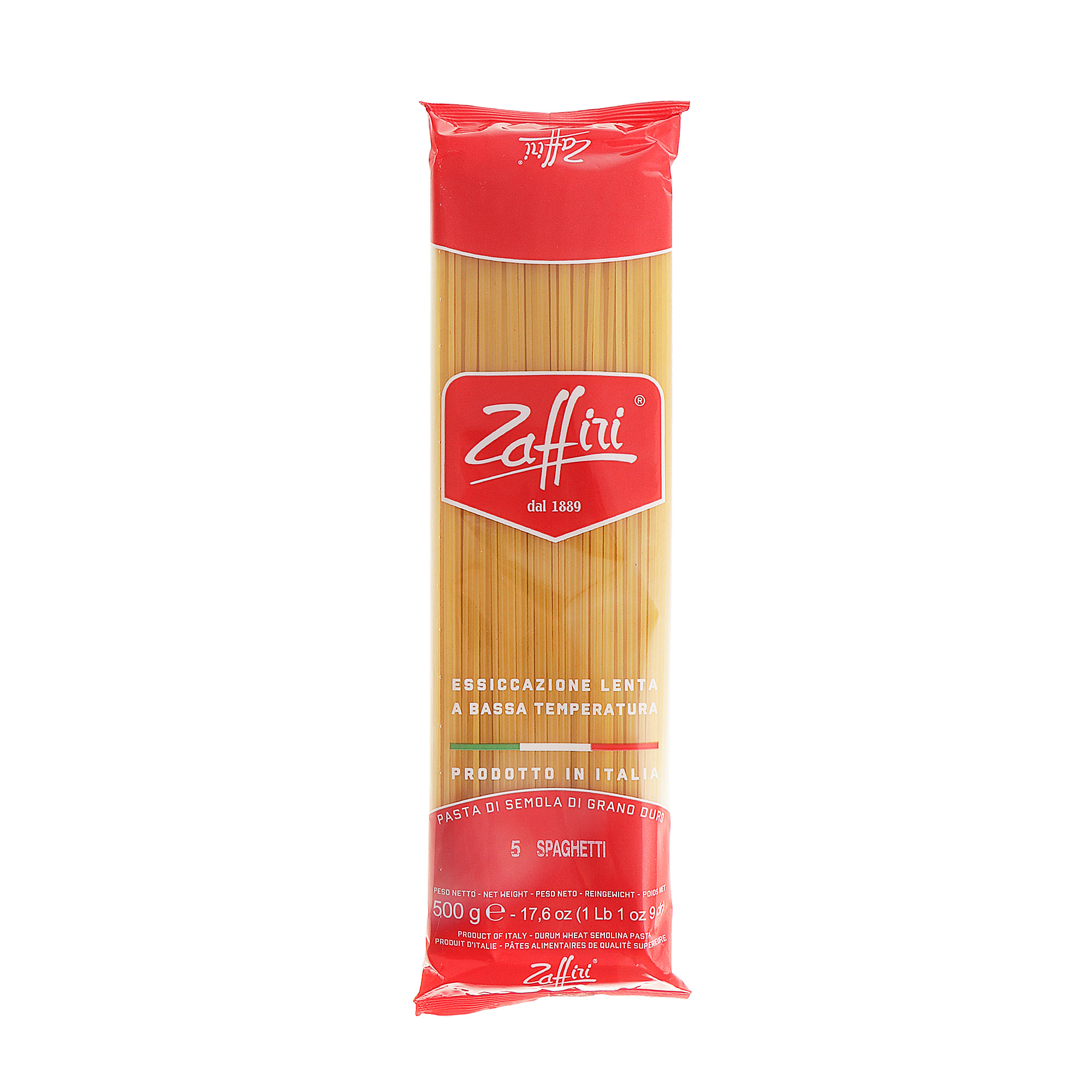 фото Паста zaffiri spaghetti 500 г