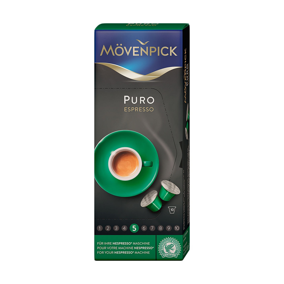 Кофе в капсулах Movenpick Espresso Puro 10 шт