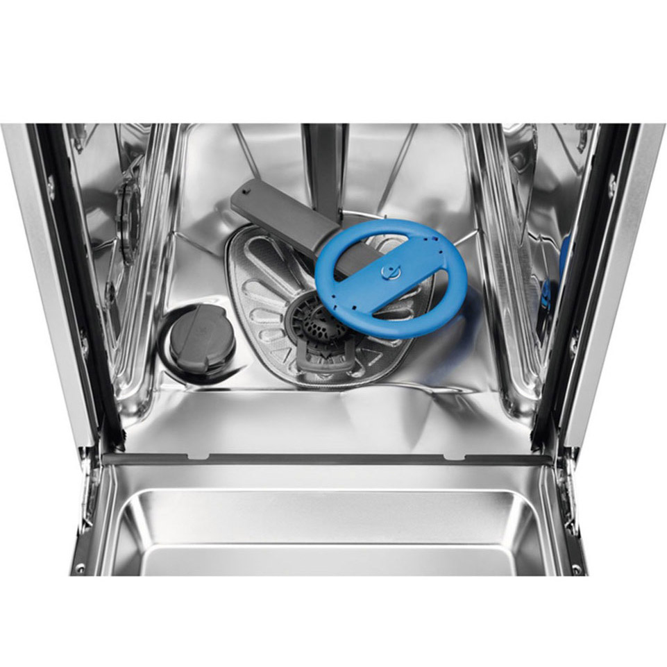 Встраиваемая посудомоечная машина Electrolux ETM43211L BI45СМ, цвет белый - фото 3