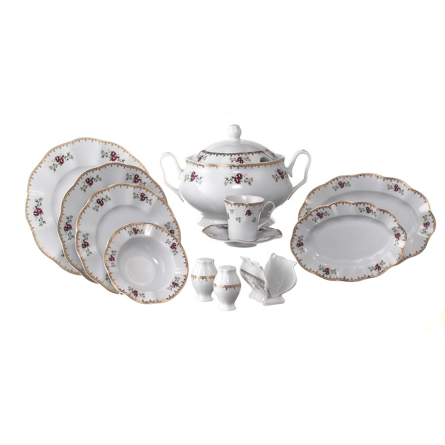 Набор столово-чайный Kutahya porselen Nil 80 предметов декор 8581
