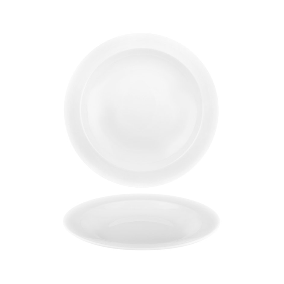 Блюдо круглое Башкирский фарфор Принц 30,5 см, цвет белый - фото 1