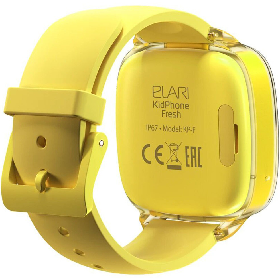 Детские умные часы Elari Kidphone Fresh Yellow