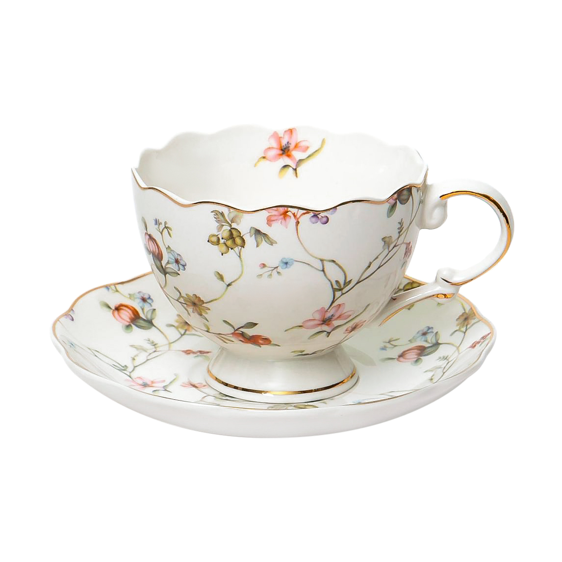 Набор чайный Balsford Зирана 8 предметов на 4 персоны, цвет белый - фото 1