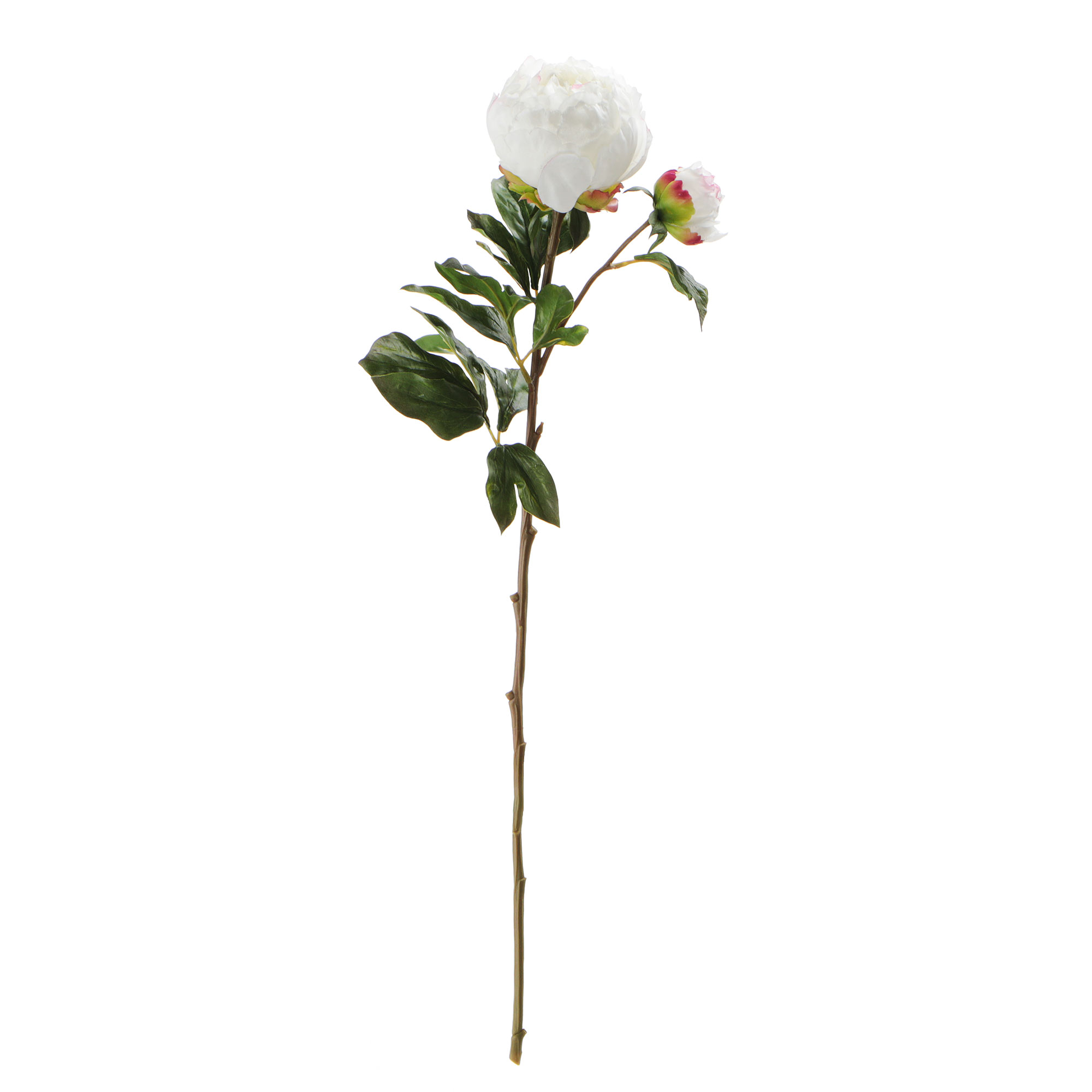 Цветок искусственный Most flowers белый пион