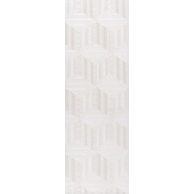 фото Плитка kerama marazzi морандо белый обрезной 25x75x0,9 см 12146r