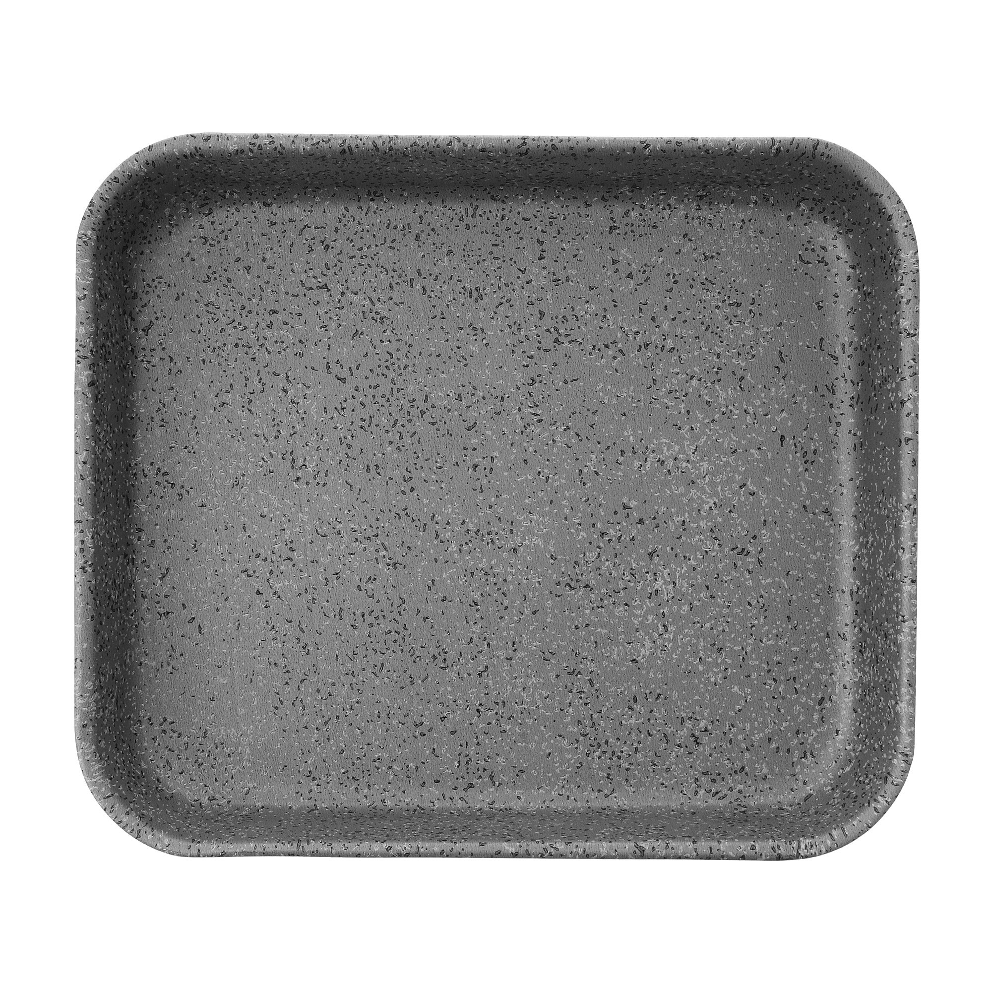 Форма для выпекания Mamu Happy Stone низкая 29х25 см, цвет серый - фото 2