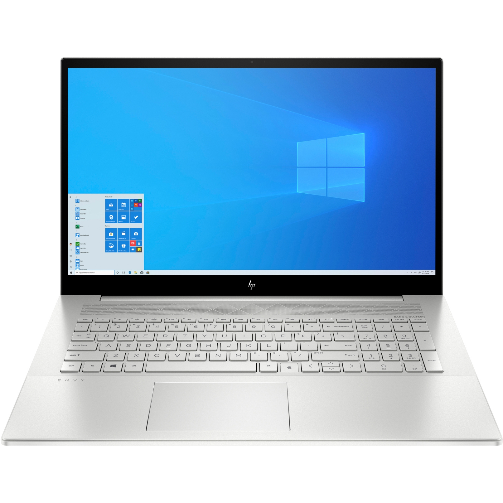 фото Ноутбук hp envy 17-cg0001ur (1l6j7ea) natural silver